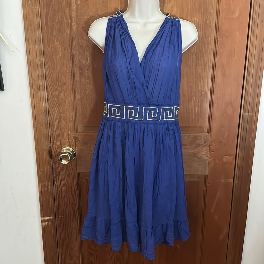 Grigoropoyloy Athanasia Made in Greece Dress 60% Cotton Bambaki 40% Micromodal